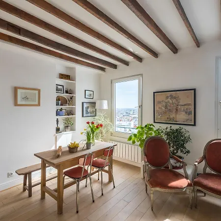 Chevalier Sacree Coeur Great View Apartamento Paris